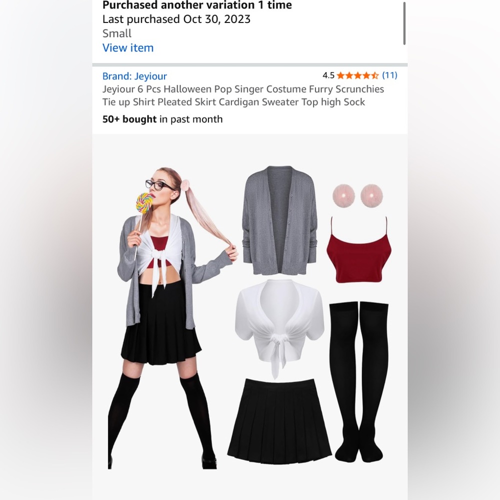 Brittany Spears Halloween Costume
